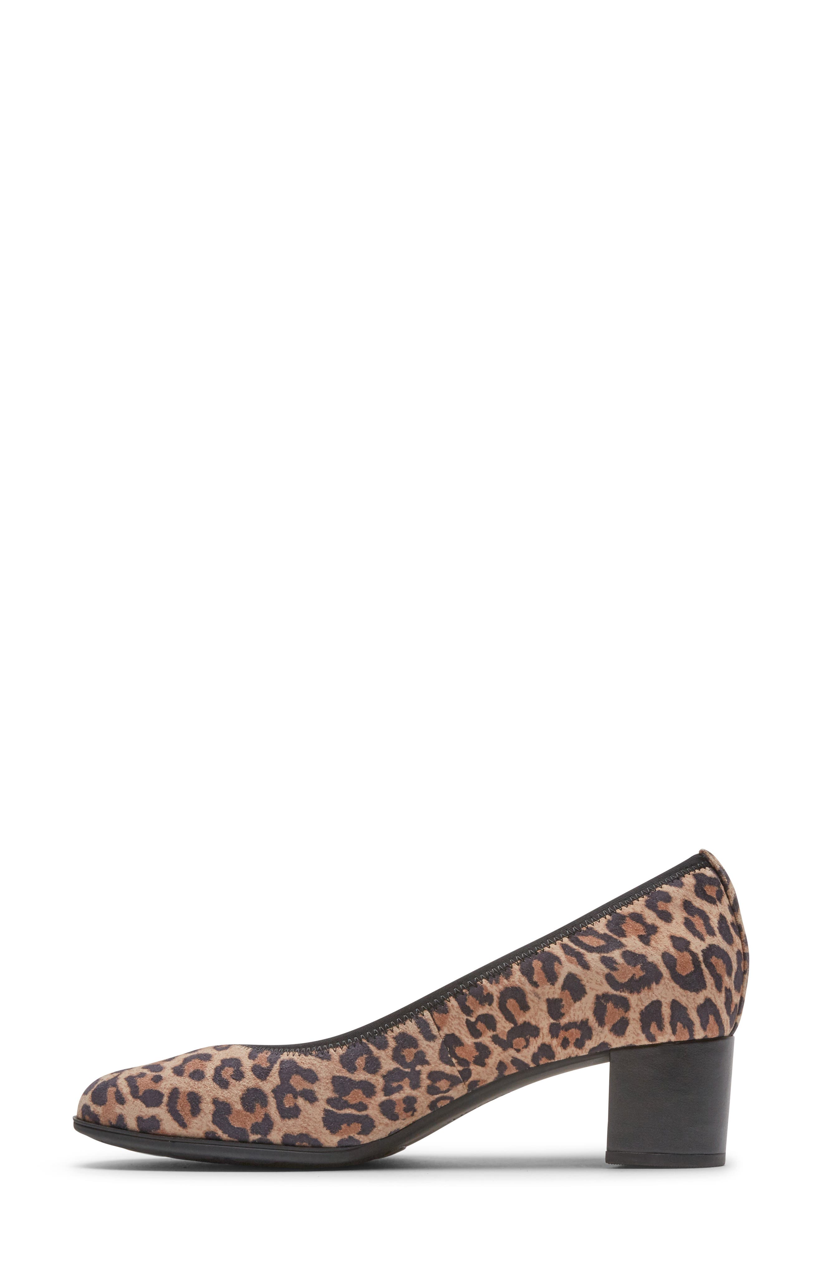 Career Pump, Alternate, color, LEOPARD PRINT LEATHER