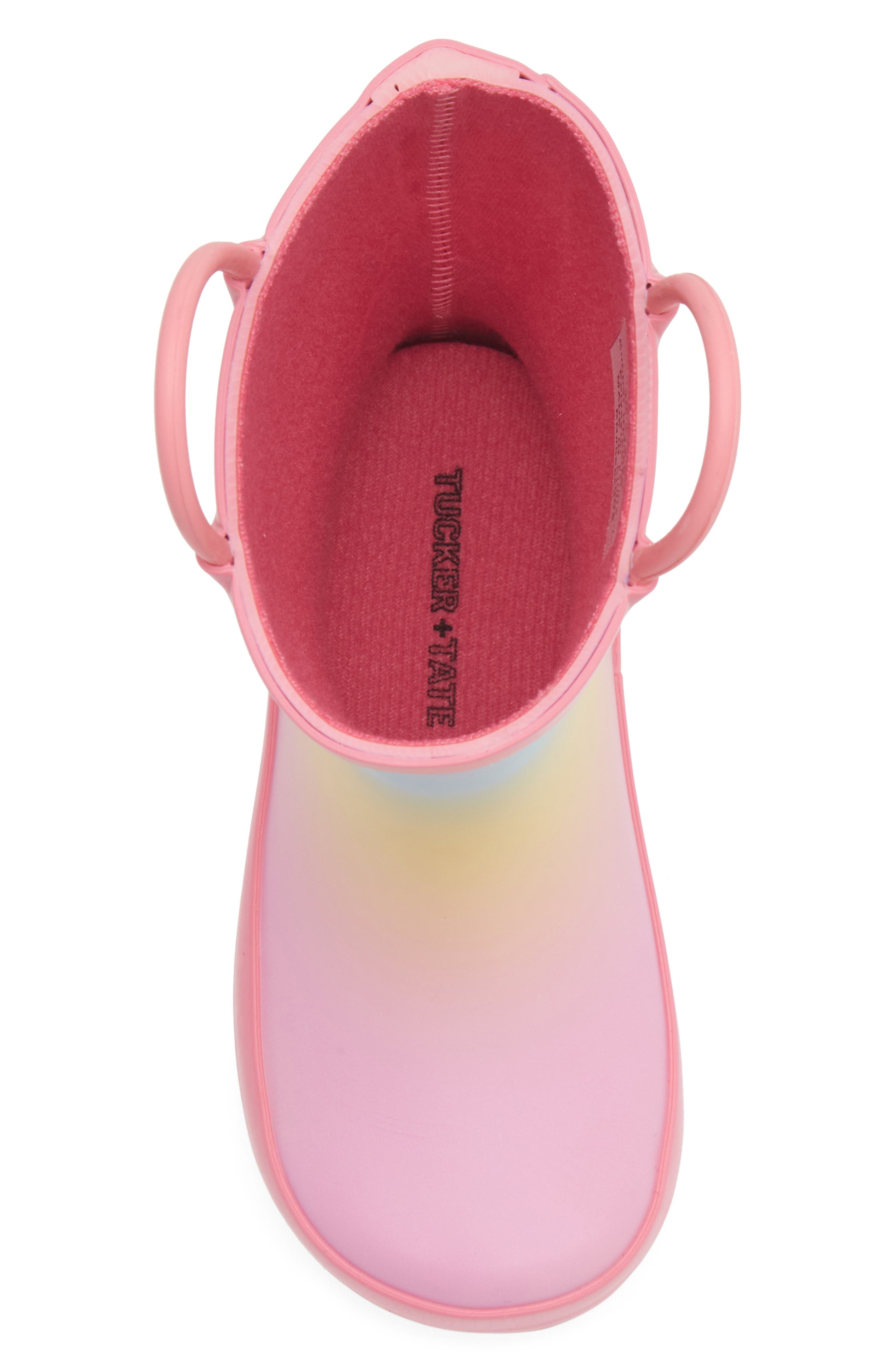 Kids' Misty Rain Boot, Alternate, color, RAINBOW