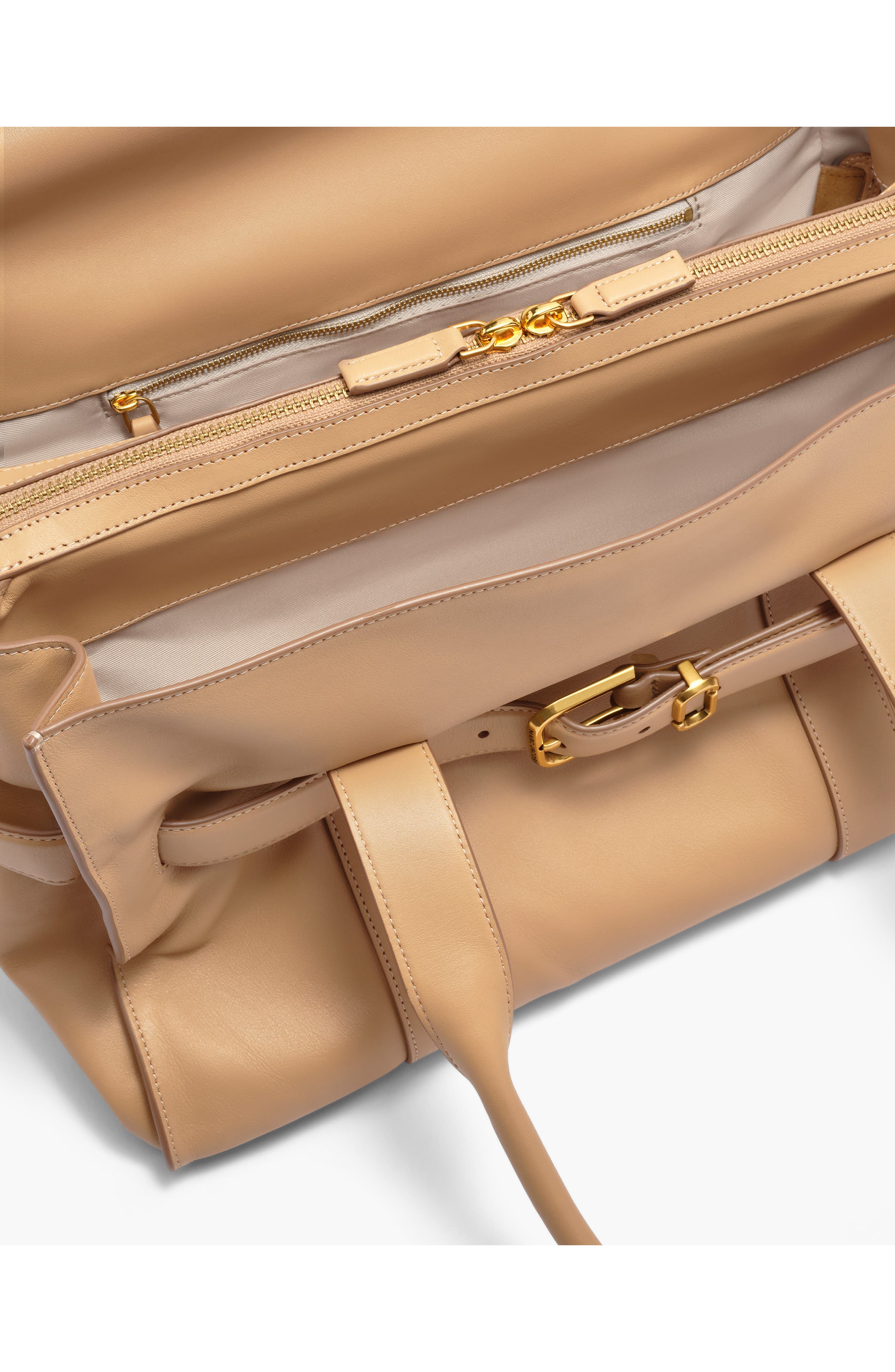 The Dakota Leather Tote, Alternate, color, CAMEL