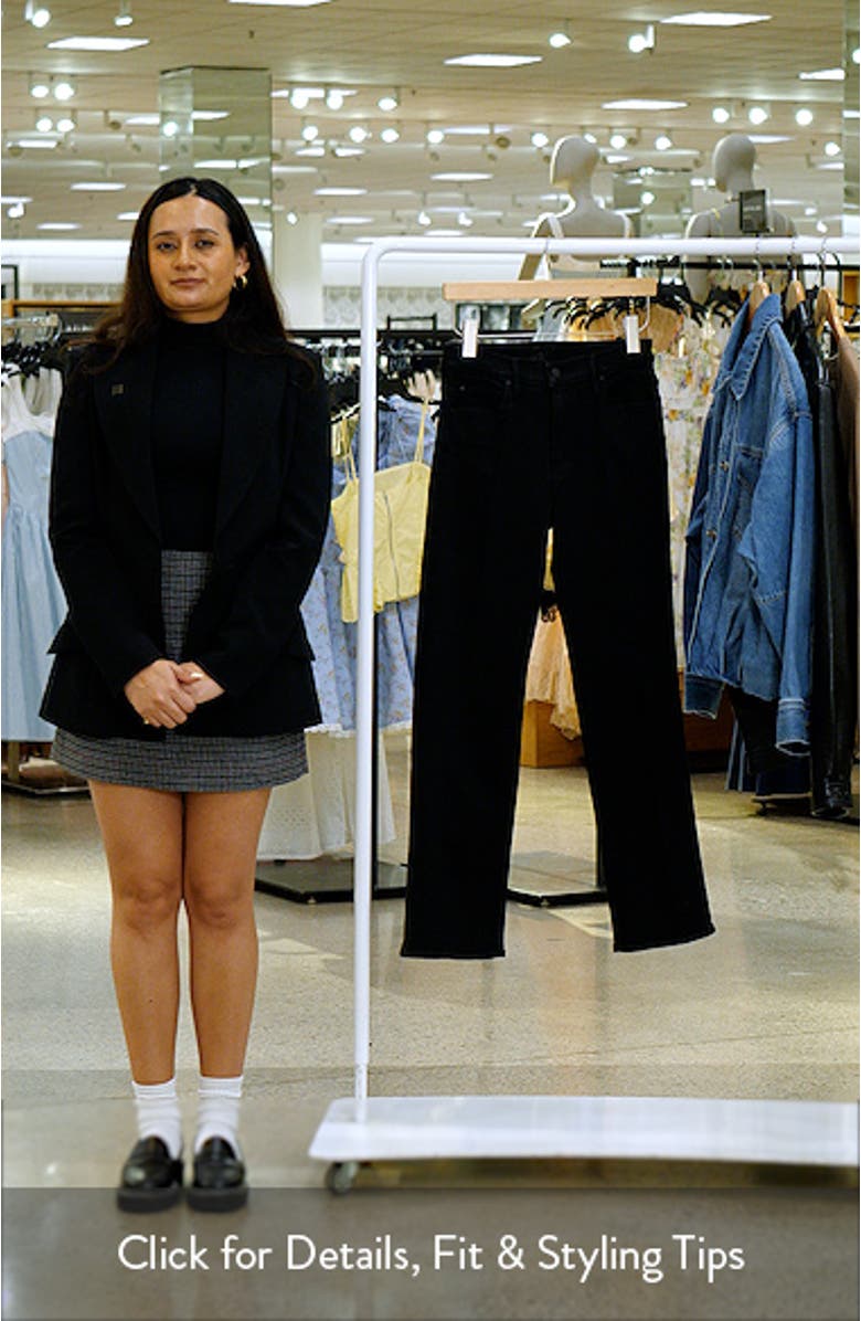 Lil' Kick It High Waist Straight Leg Jeans, sales video thumbnail