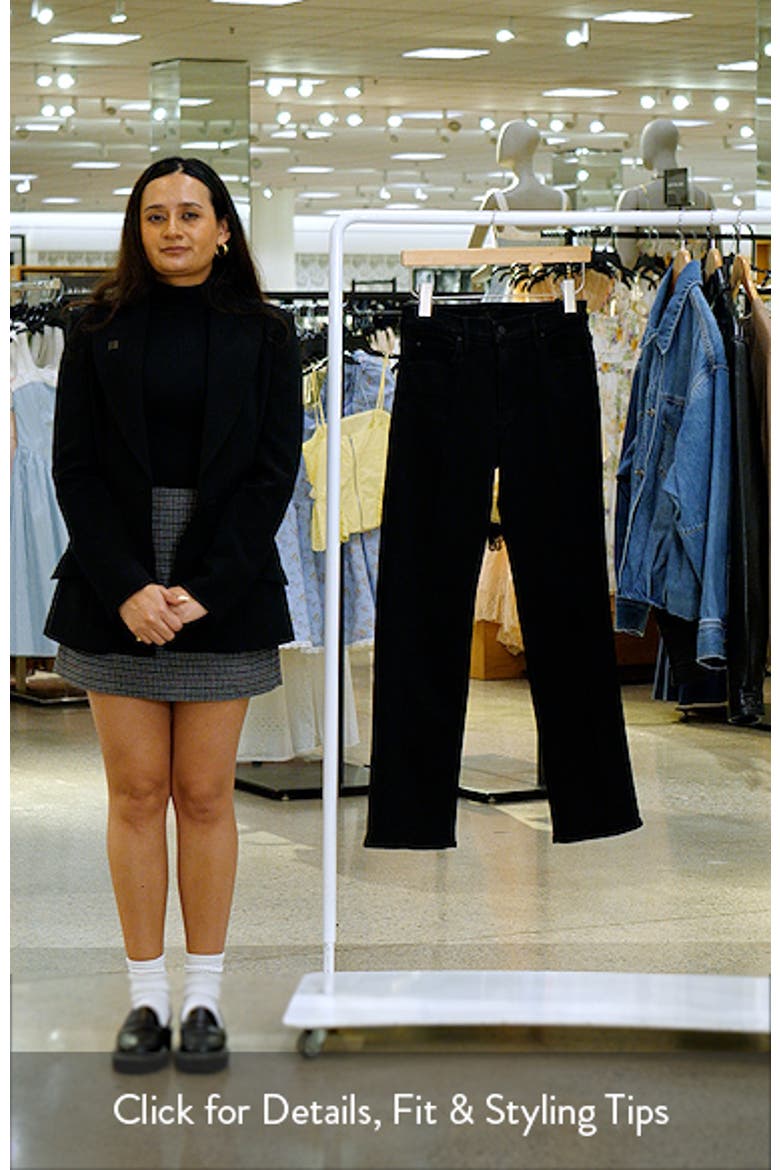 Lil' Kick It High Waist Straight Leg Jeans video