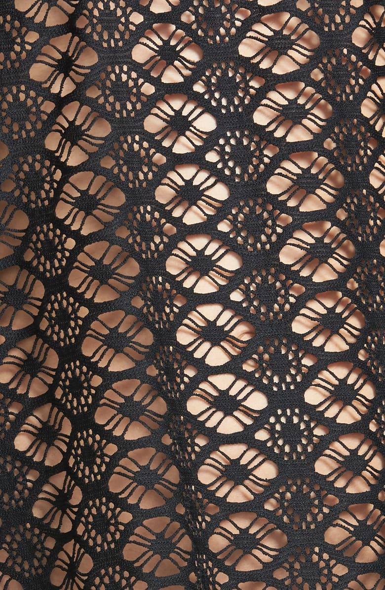 Steve Madden Crochet Cover-Up, Alternate, color,