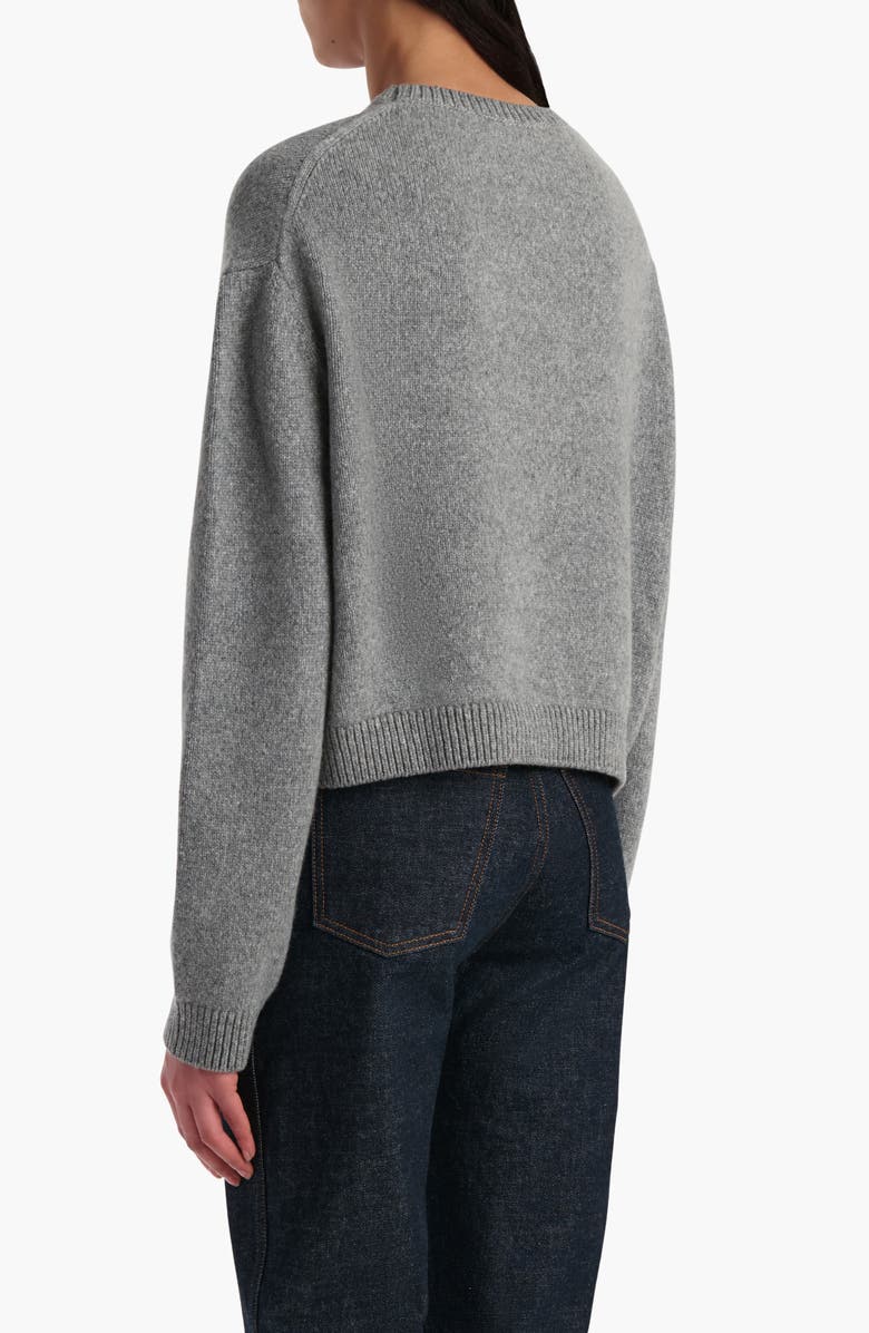 Khaite Milo Cashmere Sweater, Alternate, color, Fog