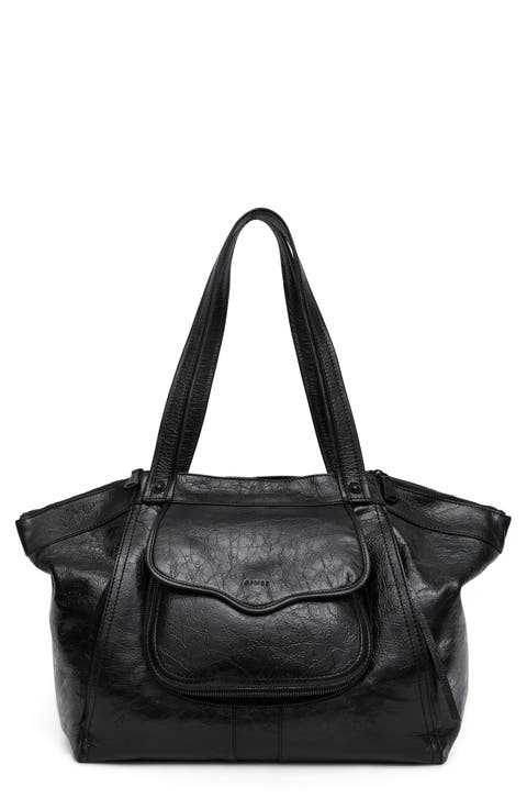 Downtown Leather Tote