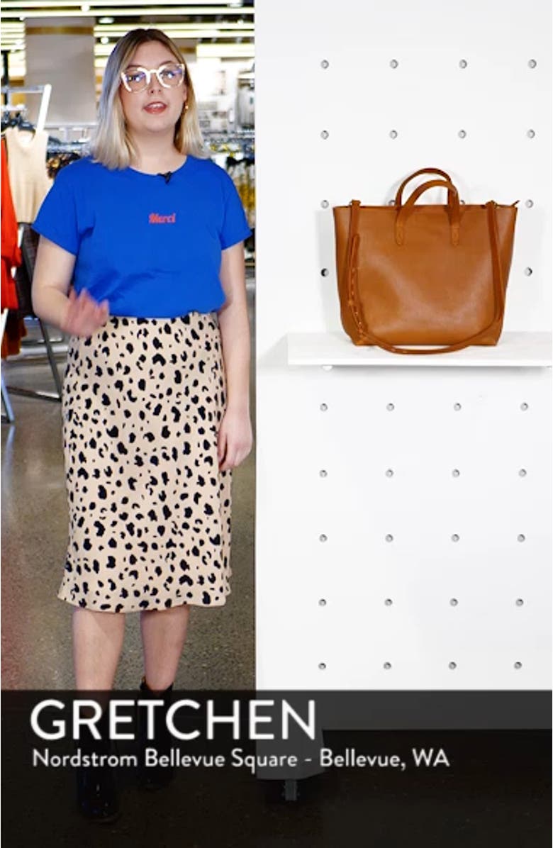 Zip Top Transport Leather Carryall, sales video thumbnail