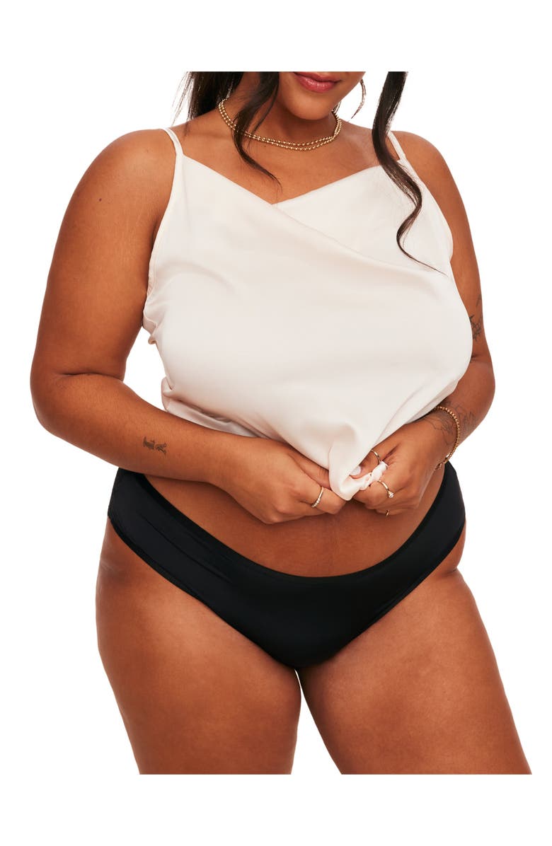 Adore Me Beatrice Cheeky Panties, Main, color, Black