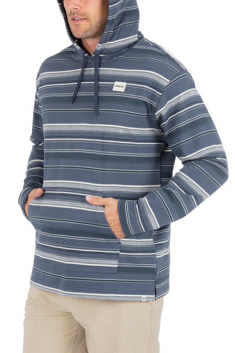 OG Stripe Hooded Poncho, Alternate, color, MONSOON