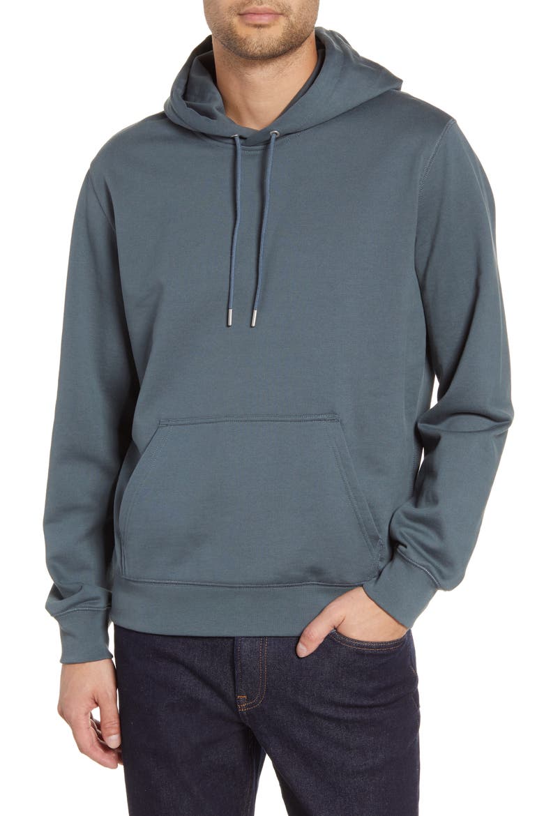 Uniform French Terry Hoodie, Alternate, color, DARK SLATE
