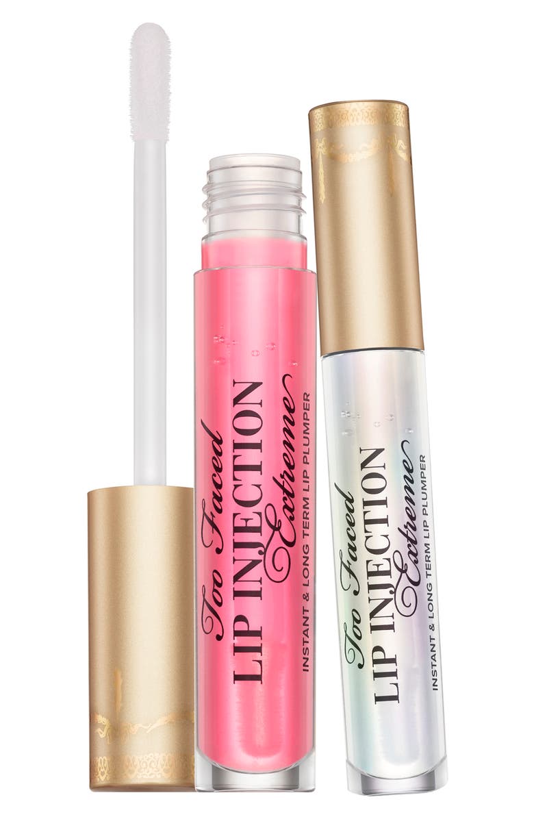 Too Faced Full Size Lip Injection Extreme Lip Plumper Set-$58 Value, Main, color,
