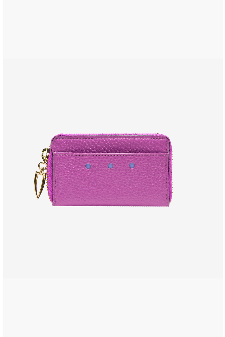 Ascot Coin and Card Case, Main, color, Magenta