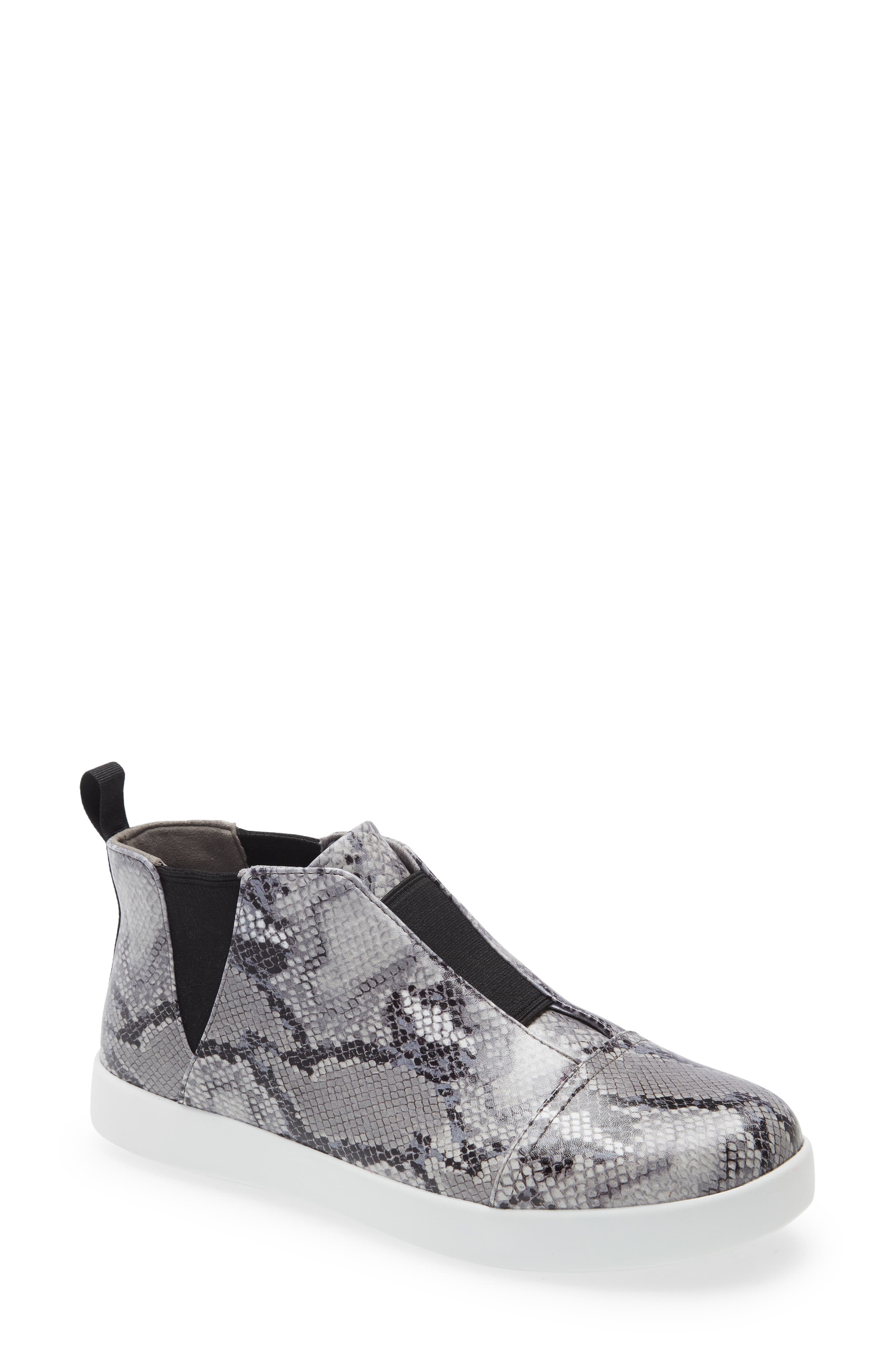 Alegria by PG Lite Parker Pull-On Platform Sneaker, Main, color, Grey Snake Print