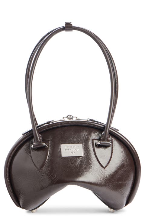 Small Bowlina Leather Shoulder Bag