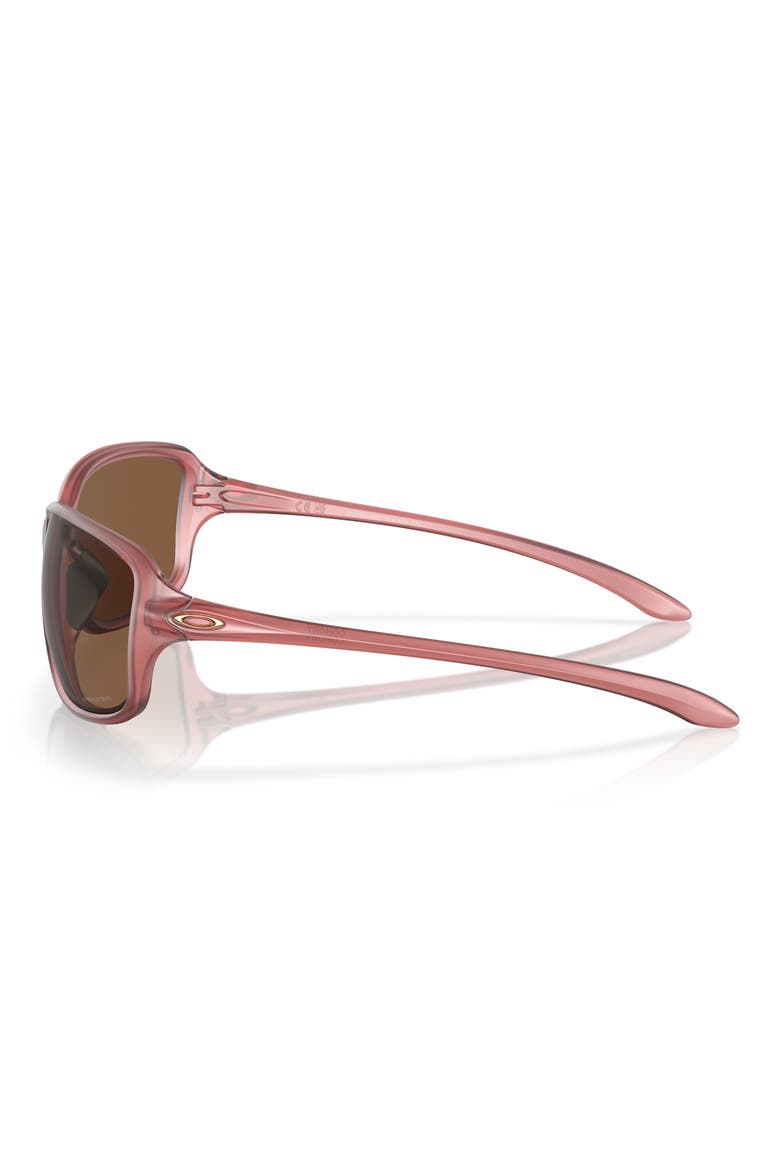 Cohort 62mm Prizm™ Oversize Rectangular Sunglasses, Alternate, color, BRONZE
