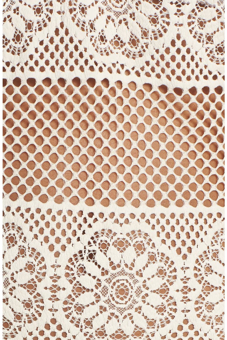 Joy Lace Cover-Up Dress, Alternate, color, WATER LILY