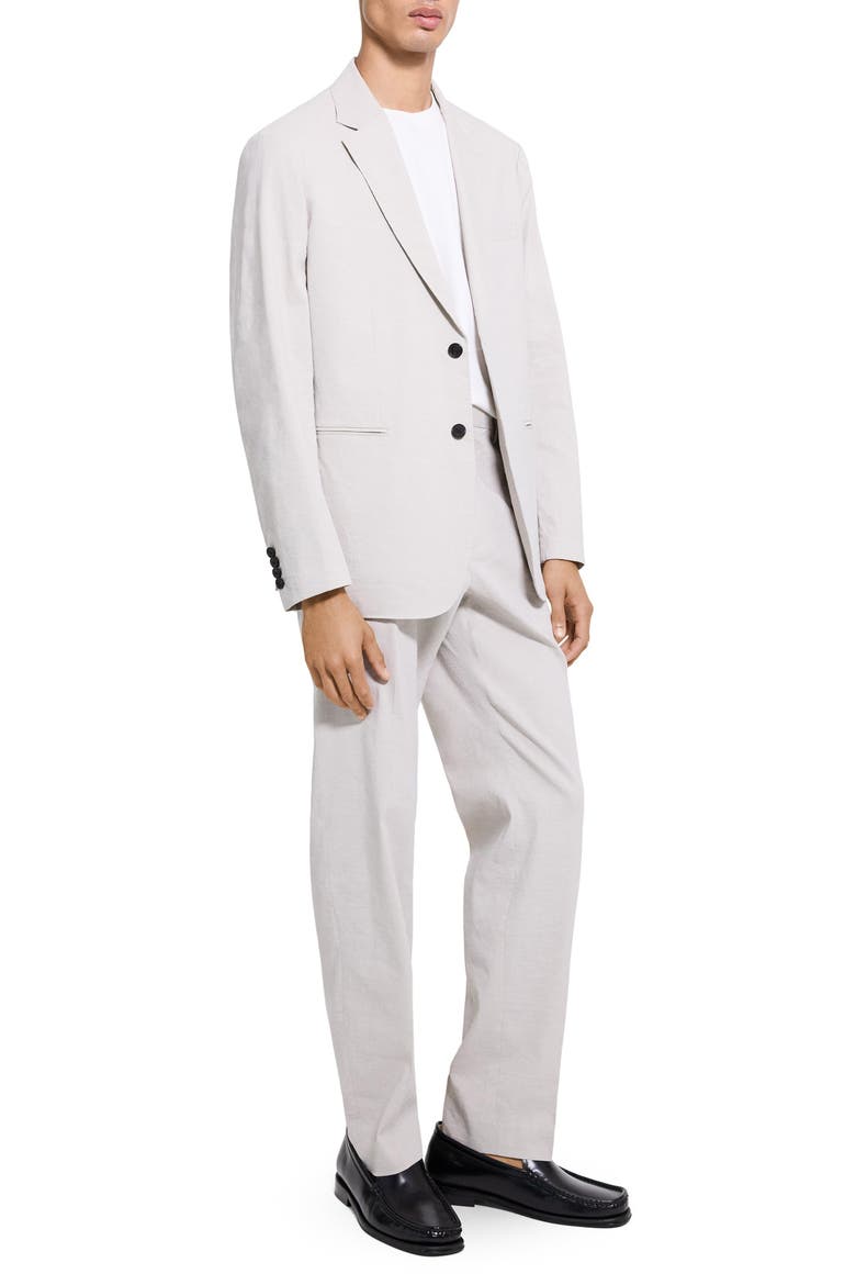 Standard Linen Blend Suit Jacket, Alternate, color, SILVER CLOUD