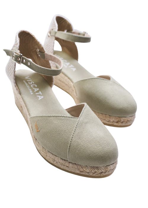 Viscata Pubol Canvas Espadrille Wedges
