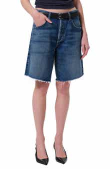 Citizens of Humanity Ayla High Waist Denim Cutoff Bermuda Shorts