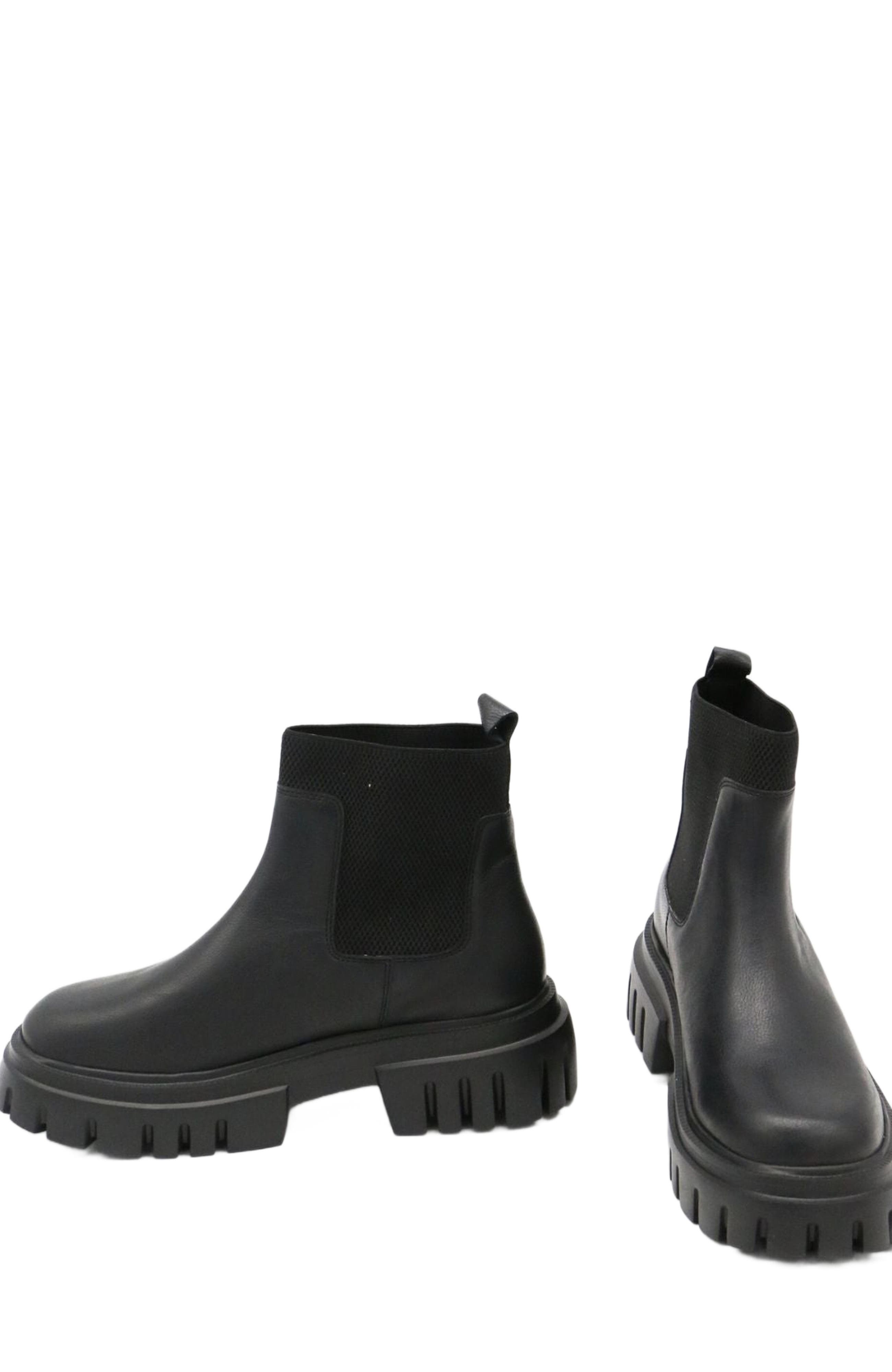 STIVALI NEW YORK Agora Platform Chelsea Boots, Alternate, color, Black