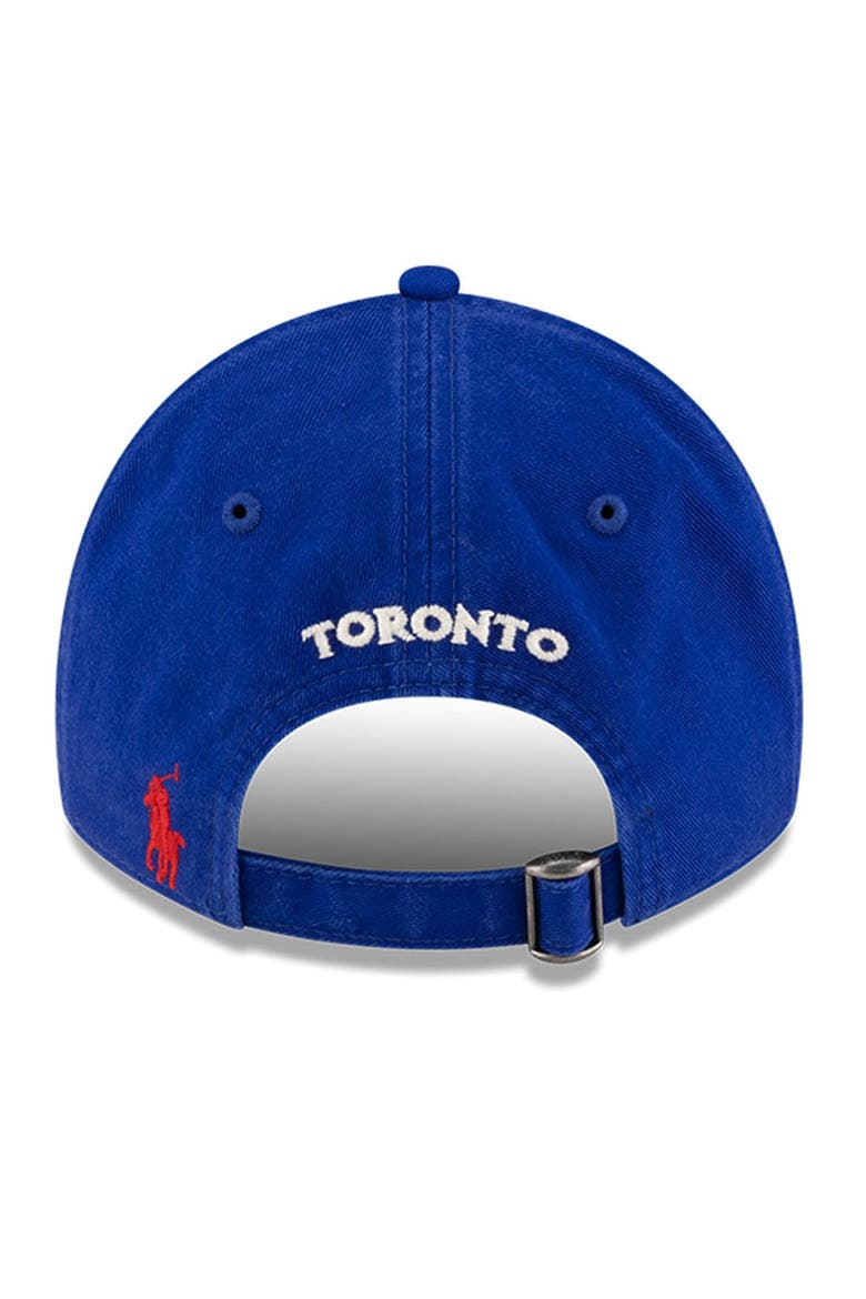 Men's New Era x Ralph Lauren Royal Toronto Blue Jays 9TWENTY Adjustable Hat, Alternate, color, Royal