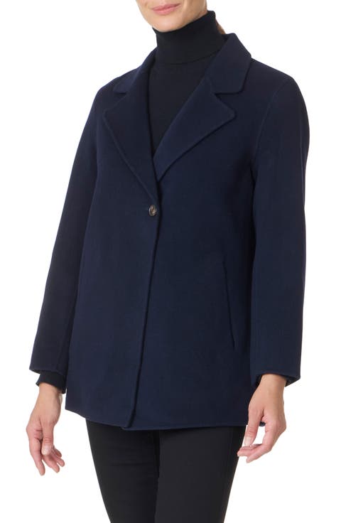 Double Face Wool Blend Coat