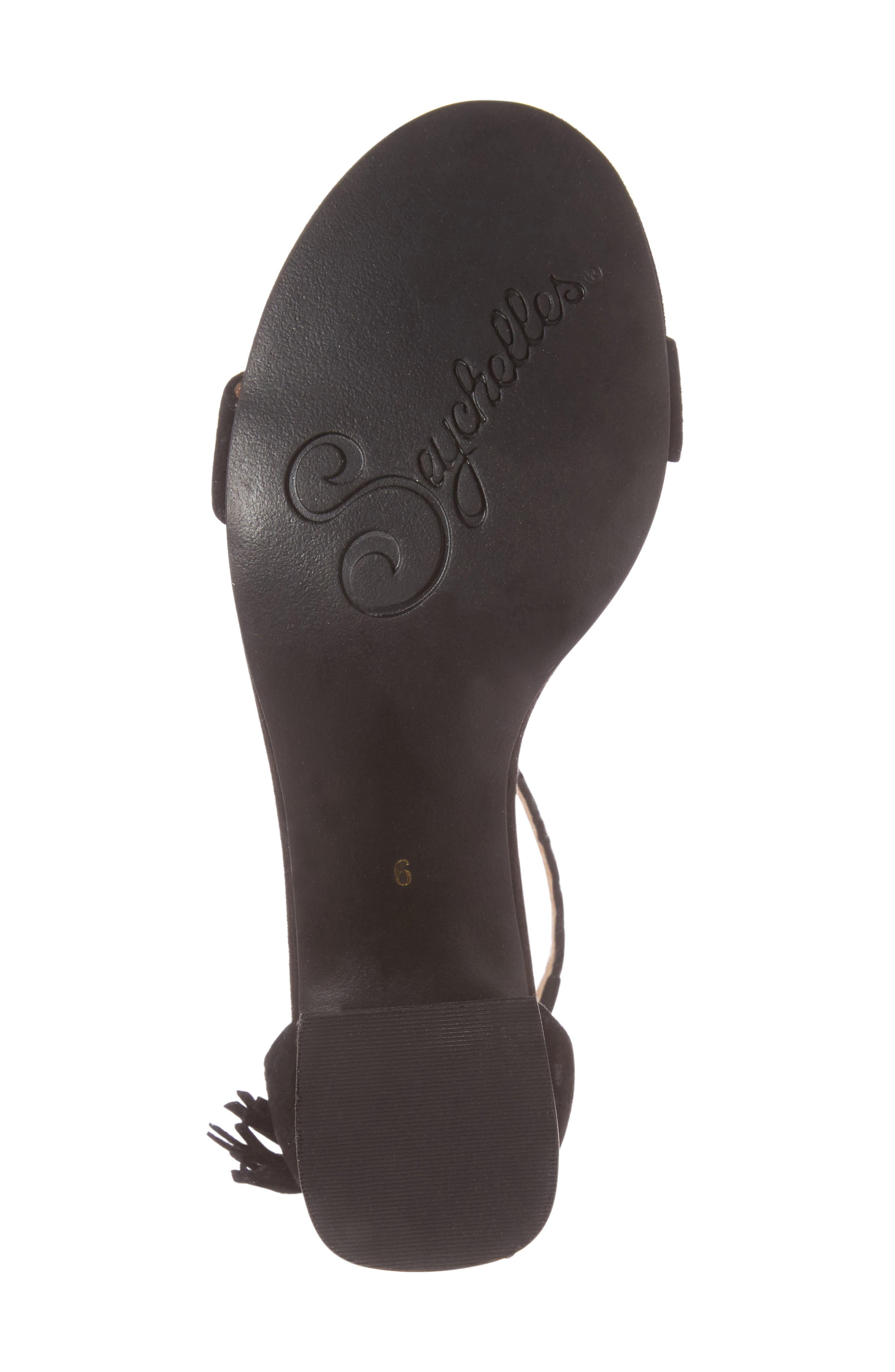 Fury Sandal, Alternate, color, BLACK SUEDE