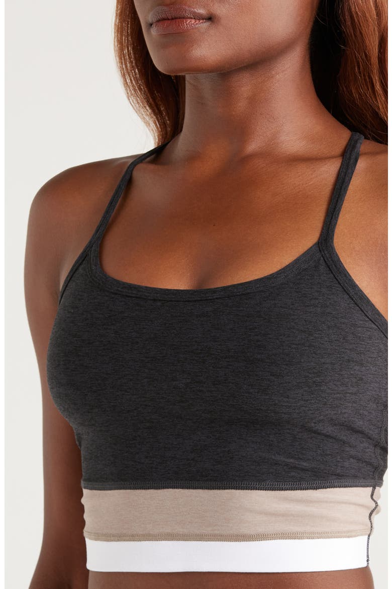 Colorblock Space Dye Crop Tank Top, Alternate, color, DARKEST NIGHT TRI-COLOR