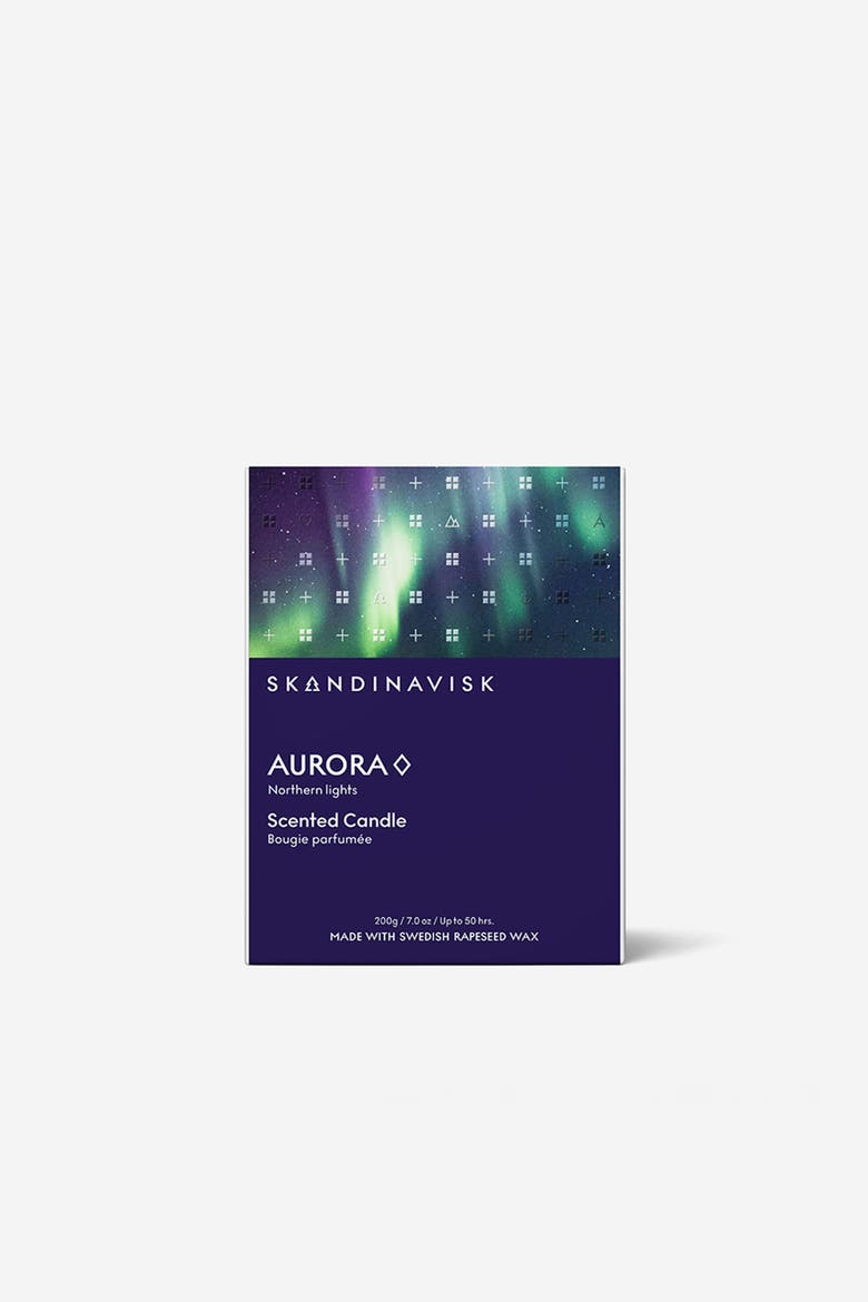 AURORA Scented Candle 200g, Alternate, color, Aurora Blue Sky