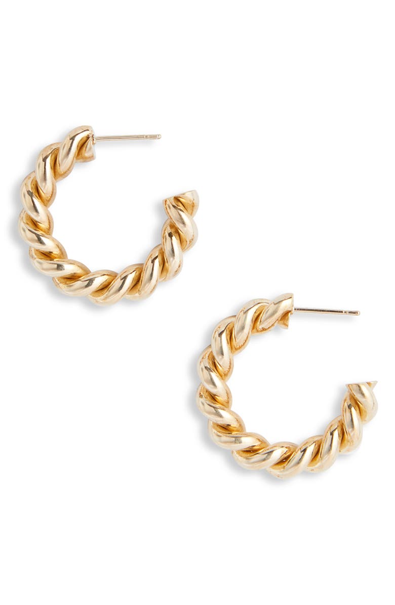 Laura Lombardi Mella Hoop Earrings, Main, color,