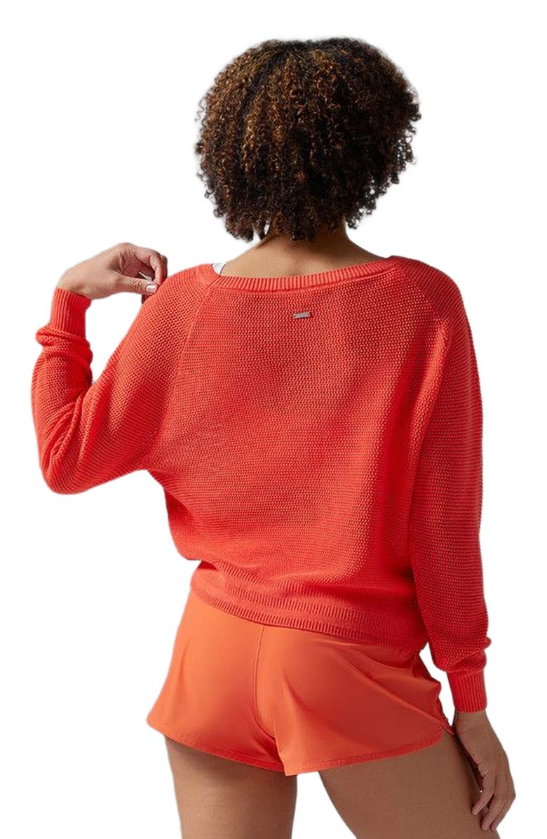 Tavi West Coast Sweater, Alternate, color, Hot Coral