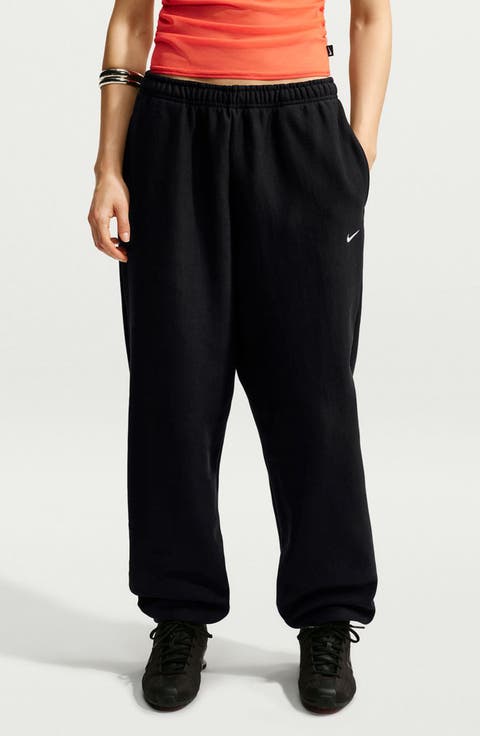 Studio Fleece Heavyweight High Waist Oversized Joggers