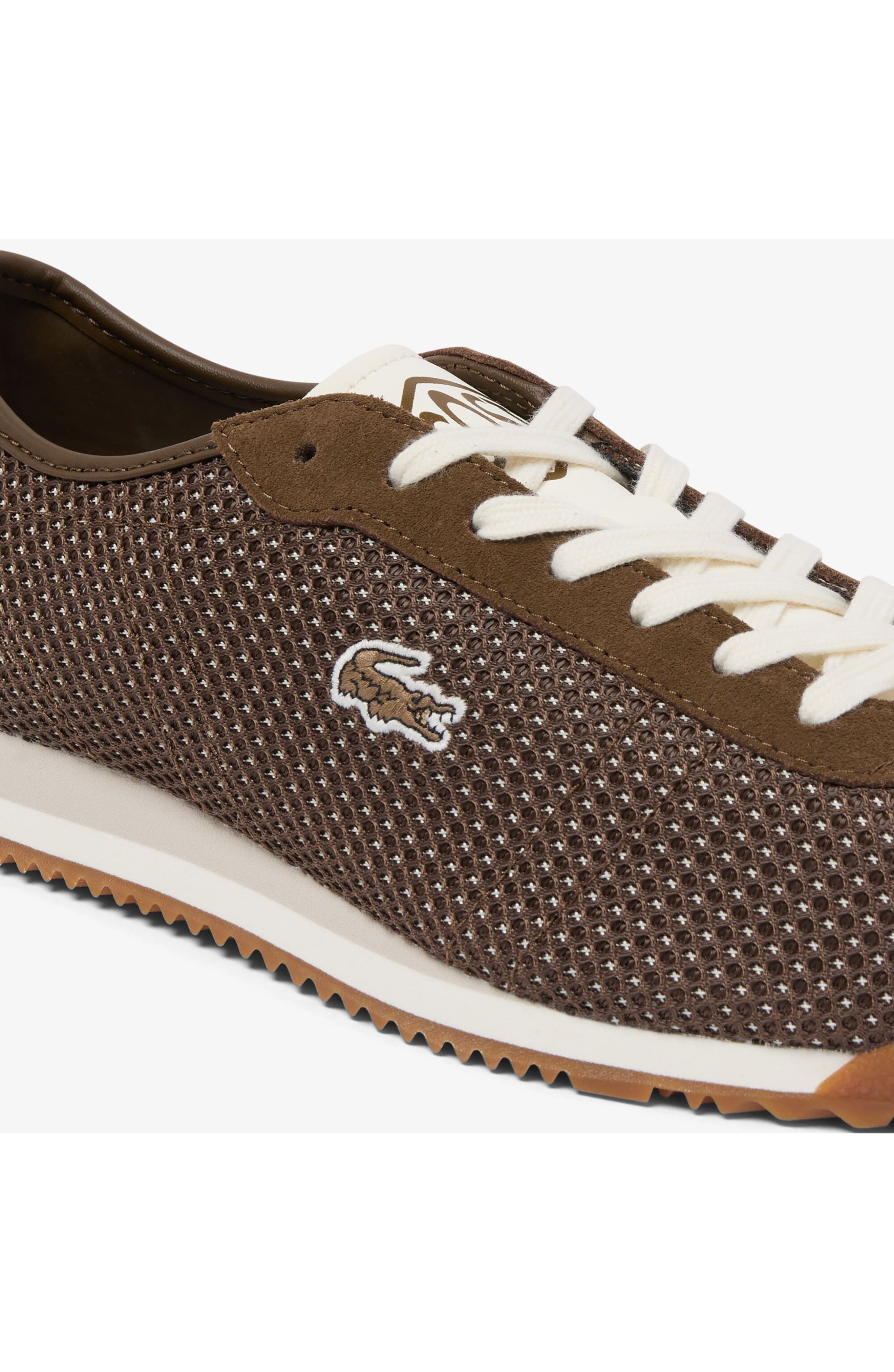 Club Low Sneaker, Alternate, color, BROWN/ OFF WHITE
