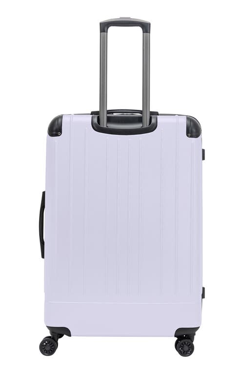 Kenneth Cole Flying Axis 24-inch Hardside Spinner Luggage In Purple
