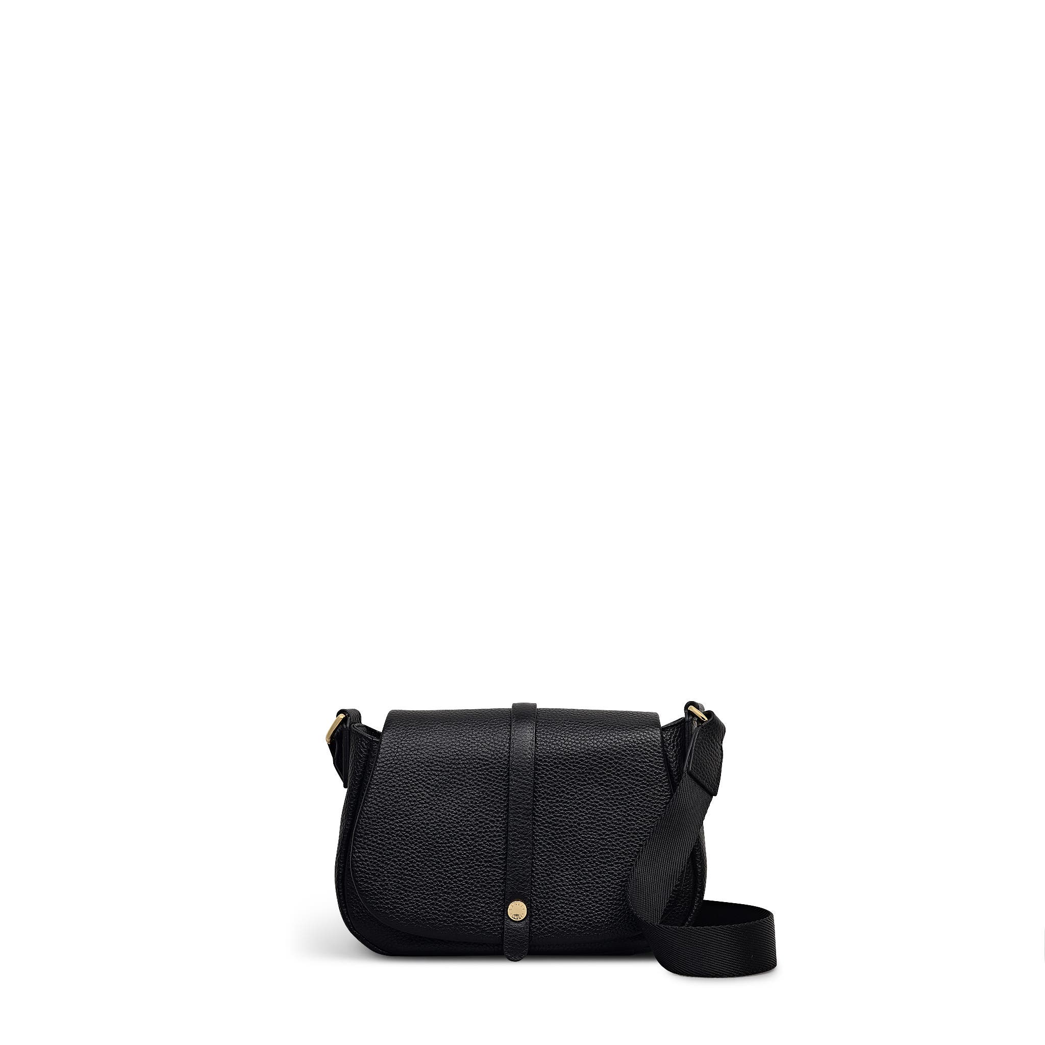 Radley Lulworth Road Mini Flapover Crossbody Bag, Main, color, Black