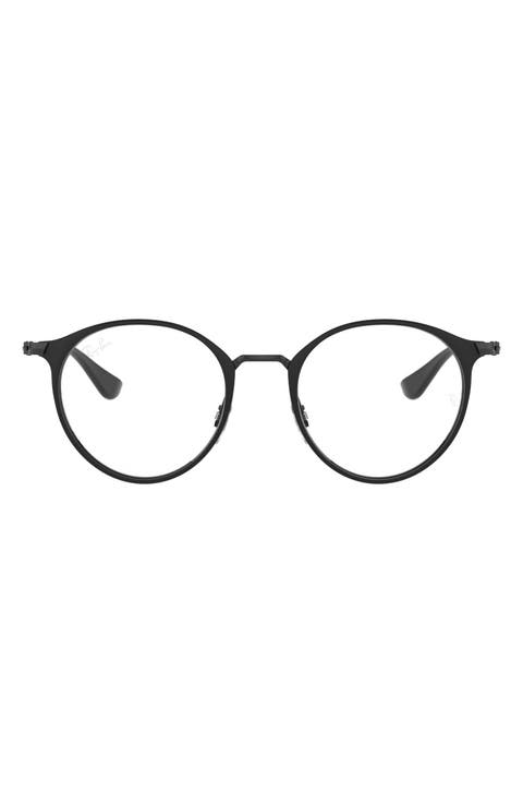 Kids' 48mm Round Optical Glasses