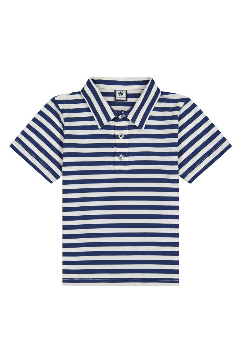 Boys Short Sleeve  Polo Varsity Stripe, Main, color, Polo Varsity Stripe