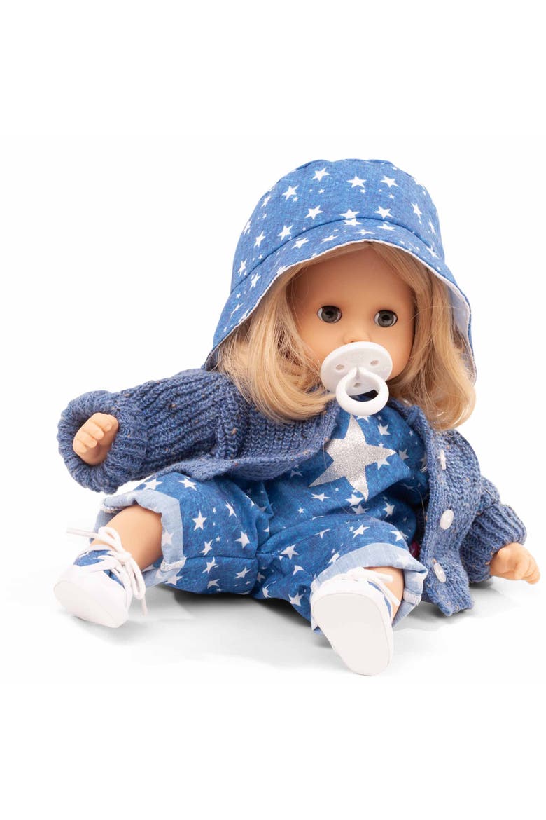 Muffin My Star 13 Inch Doll, Blue & White Star Denim Outfit, Sweater Toy, Alternate, color, Multicolored