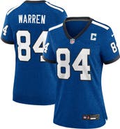 Nike Women's Nike Tyler Warren  Heather Royal Indianapolis Colts Alternate 2 Indiana Nights Game Jersey