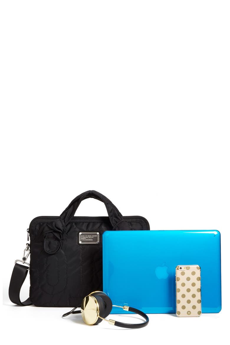 MARC BY MARC JACOBS 'Pretty Nylon - Computer Commuter' Bag, Alternate, color, BLACK