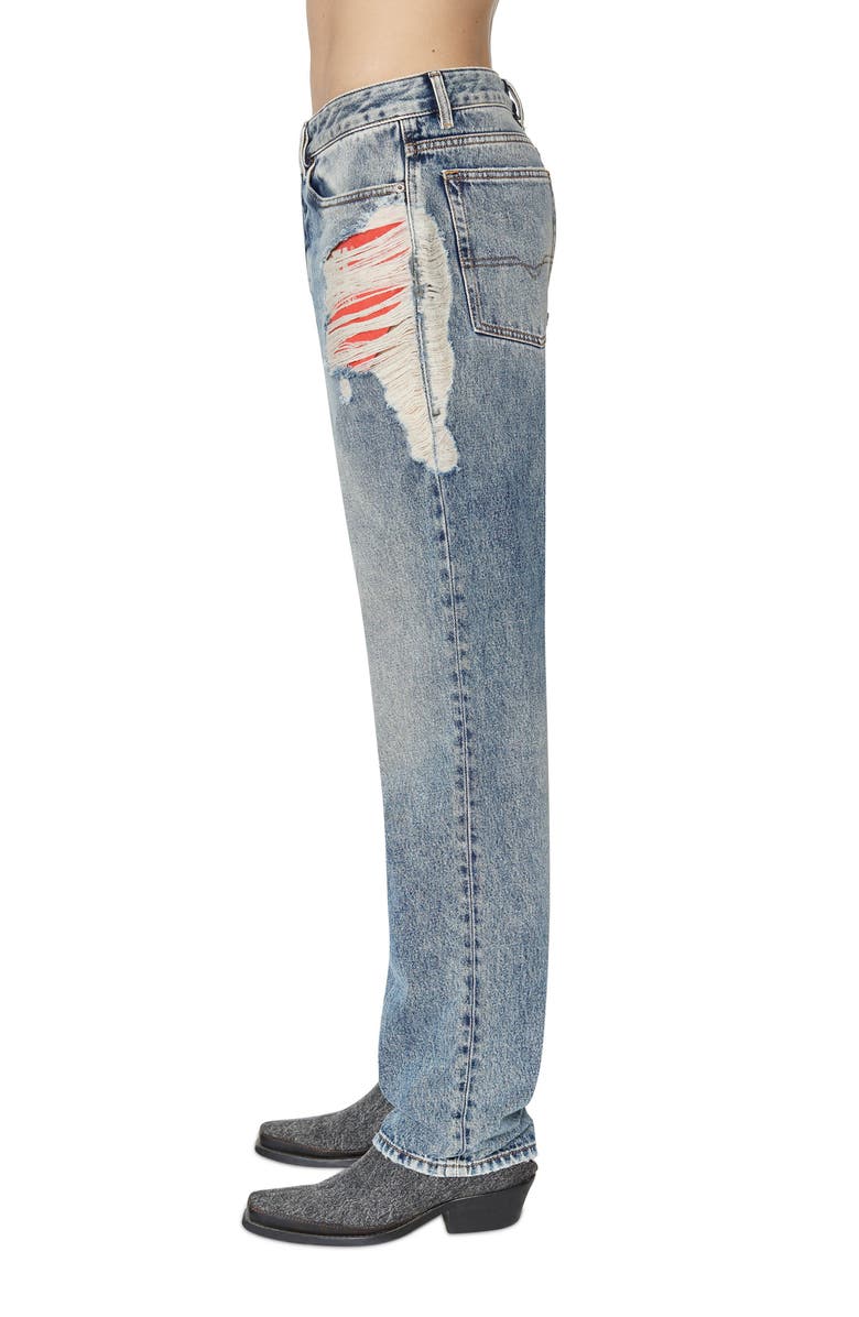 DIESEL<sup>®</sup> Ripped Skinny Jeans, Alternate, color,