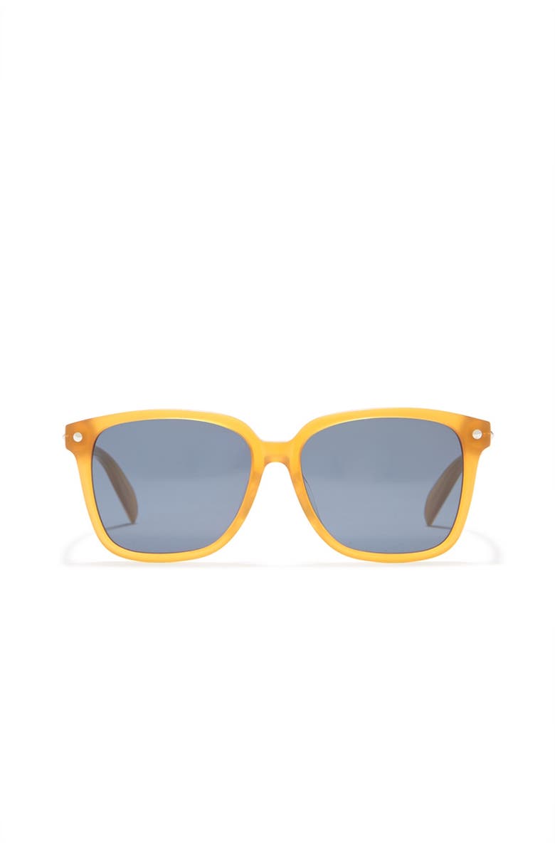 McQueen 54mm Square Sunglasses, Main, color, 