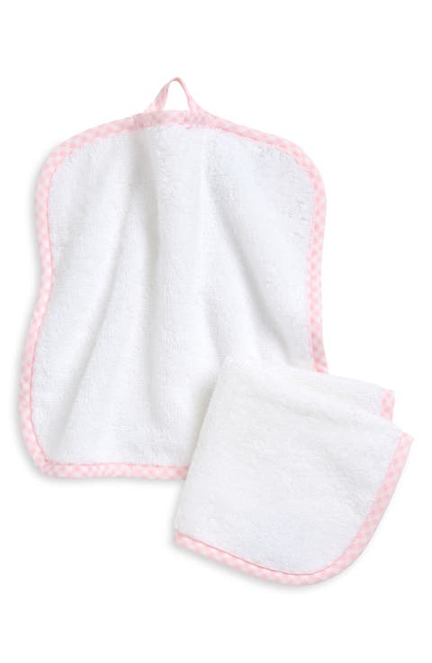 2-Pack Organic Cotton Baby Washcloths