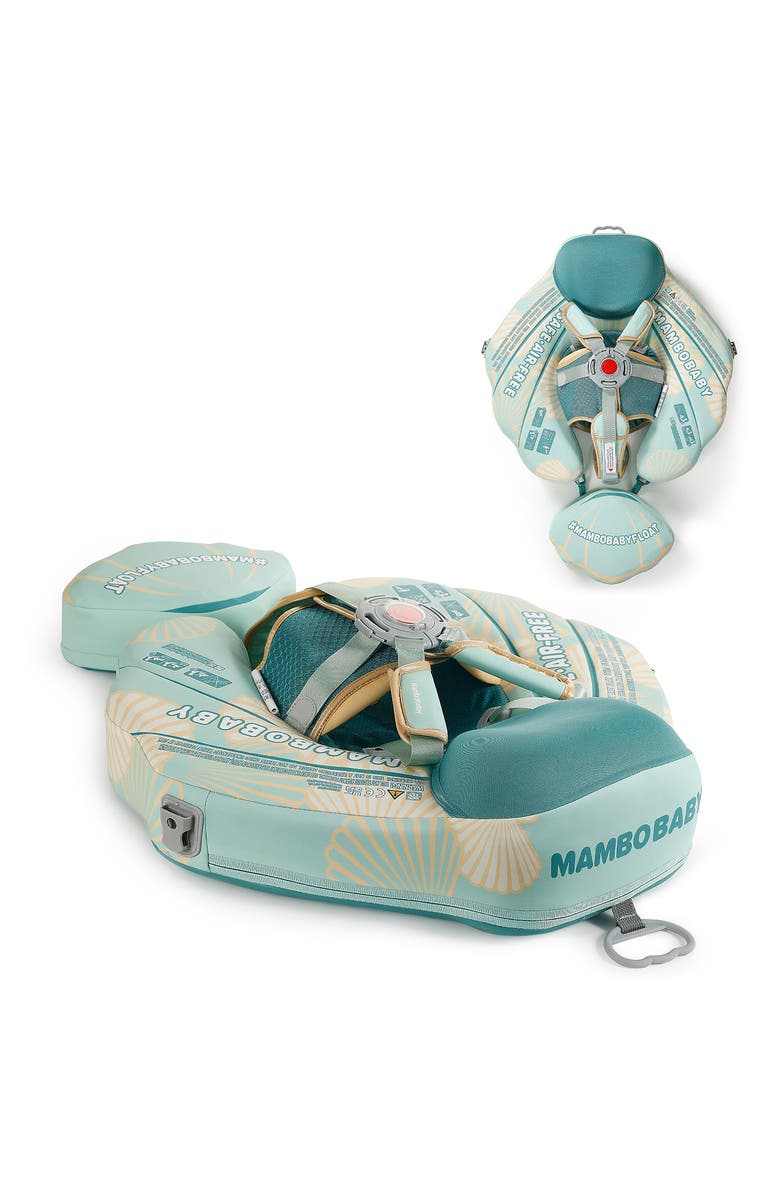 Mambobaby Kids' Seashell Chest Float, Alternate, color, Green