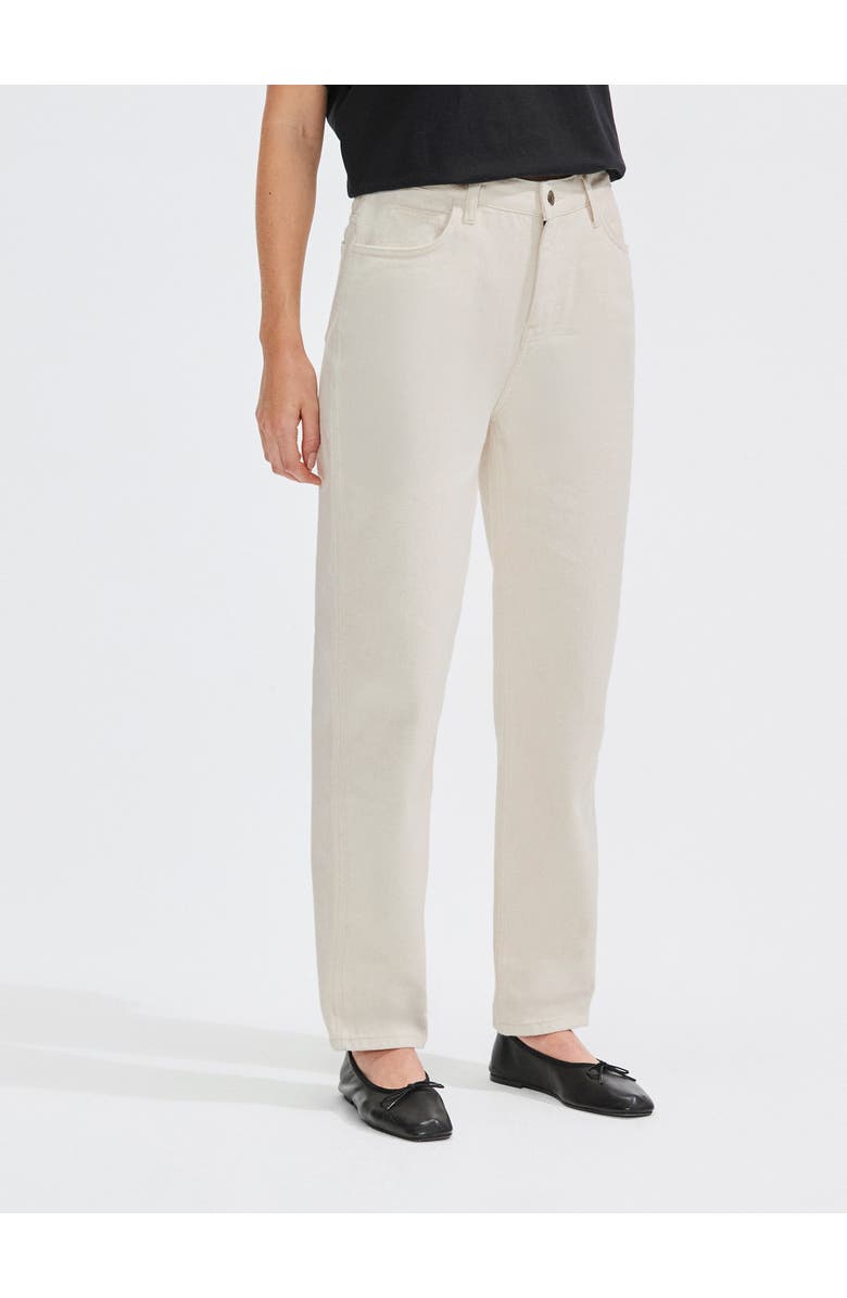 Ro&Zo Straight Jeans, Main, color, Natural