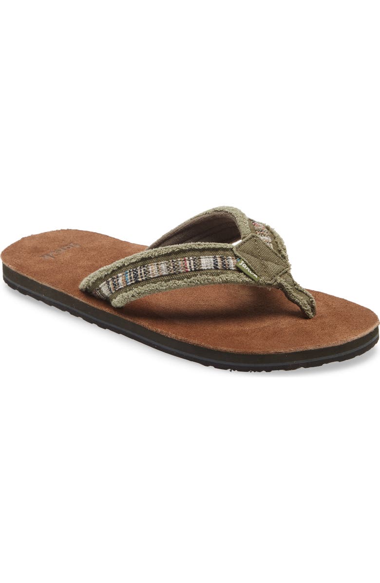 Sanuk Fraid So Flip Flop, Main, color,