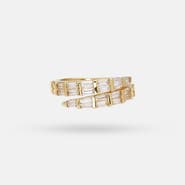 Ivy & Pearl Co. The Astoria Baguette Crest Ring