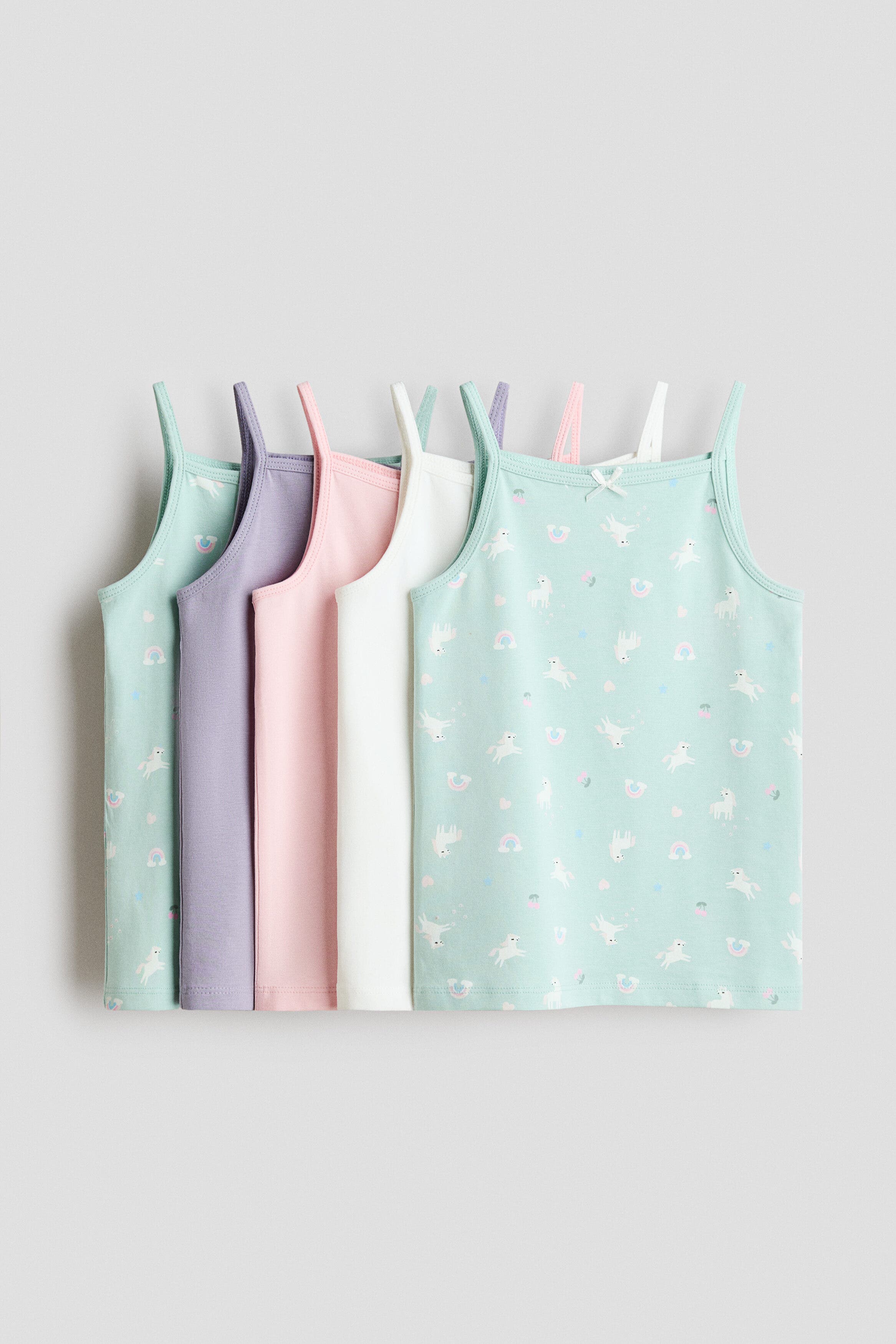 Mint green/unicorns
