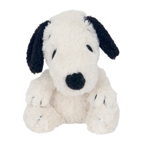 Lambs & Ivy Snoopy Plush Dog Stuffed Animal In White