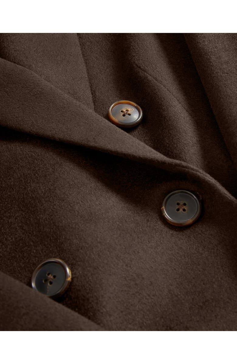 Veronica Beard Ellette Cashmere Dickey Jacket, Alternate, color, Dark Chocolate