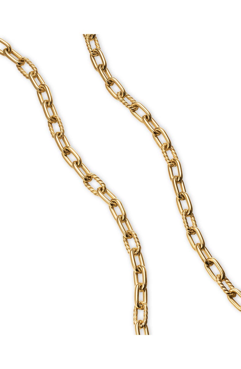 David Yurman Smooth Madison Chain Necklace, Alternate, color, Gold