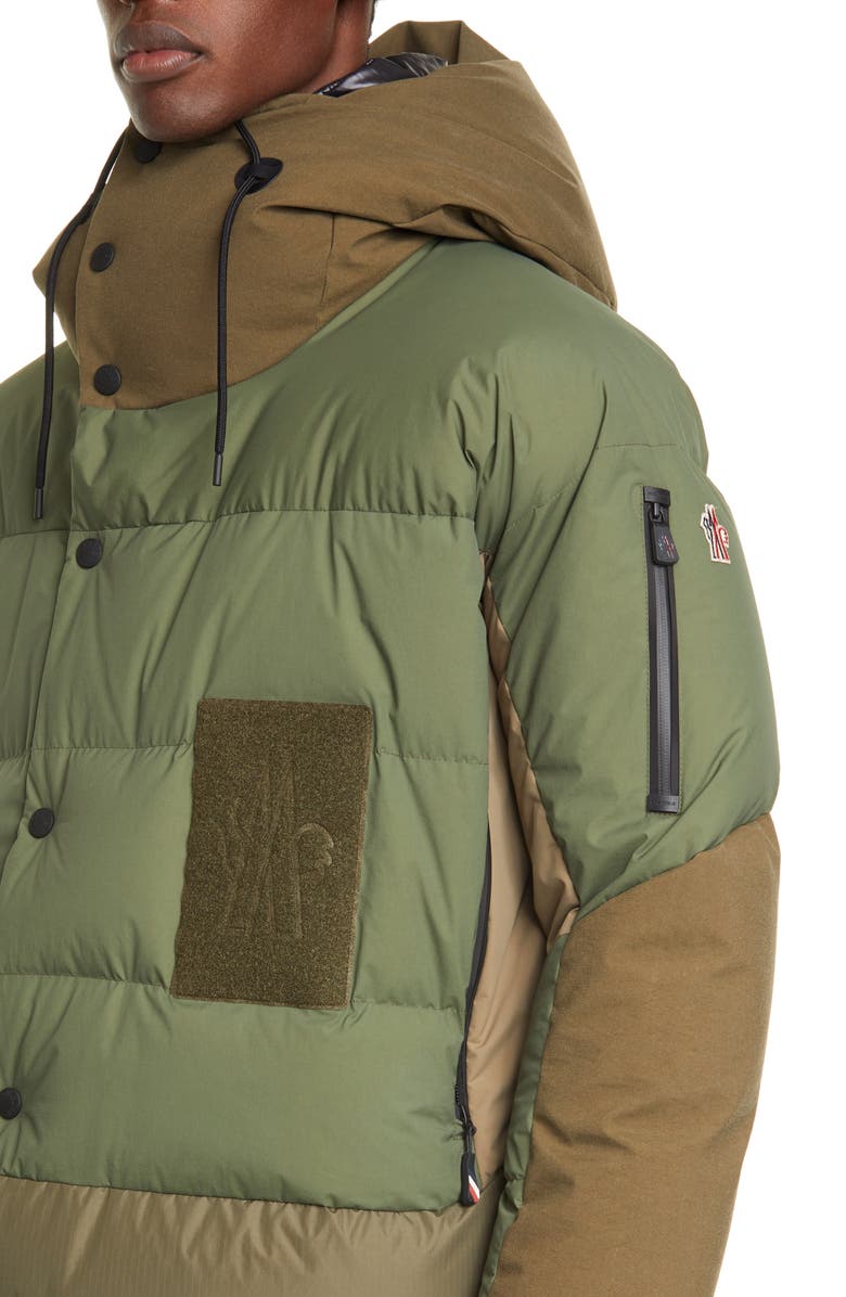 Moncler Grenoble Hooded Puffer Jacket, Alternate, color, 